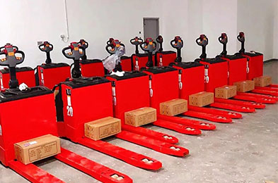 21 unidades de equipamentos de movimentação de materiais Forkvance entregues ao cliente