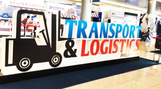 Empilhadeira Forkvance na exposição Transporte e Logística Filipinas